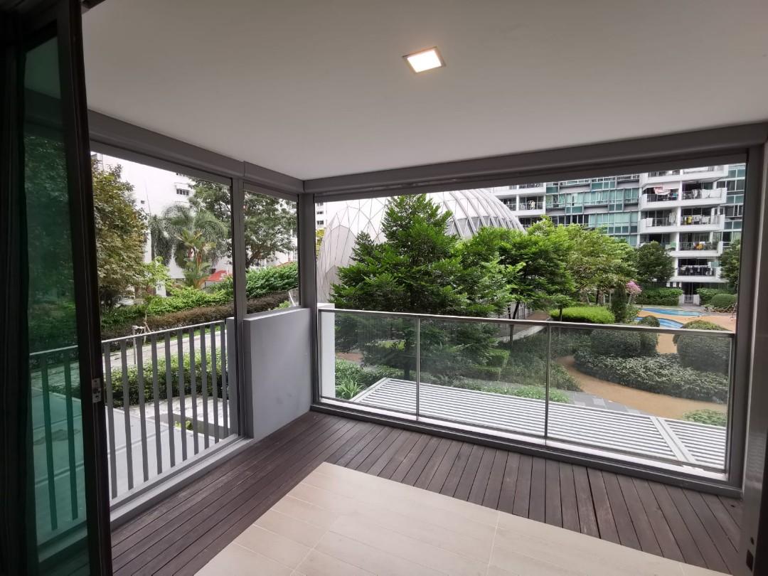 Customized outdoor balcony zip blind (Motorized)62863076712195114