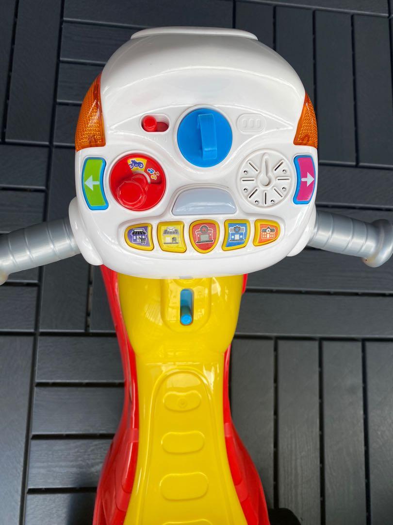 vtech 3 in 1 ride with me motorbike