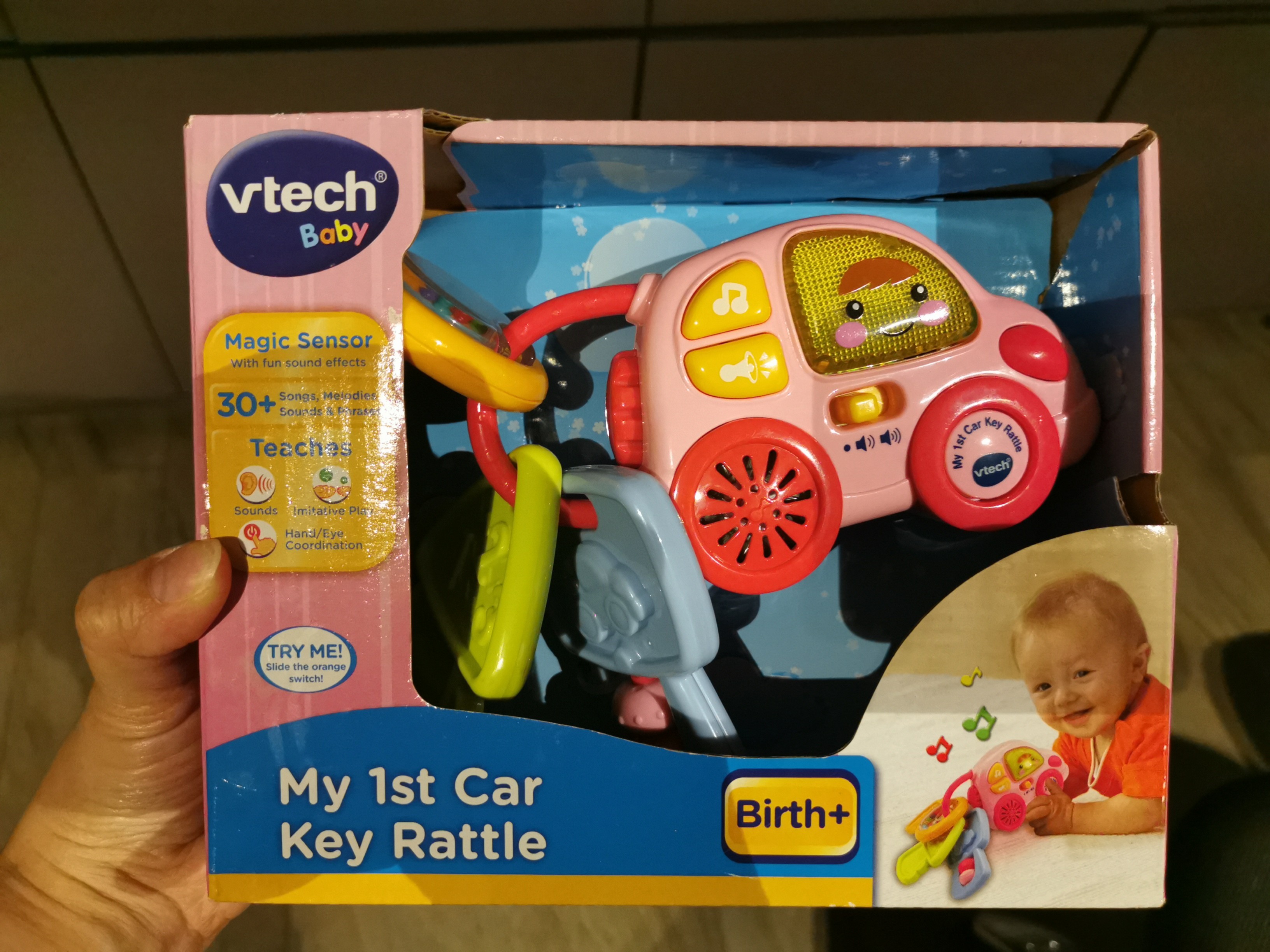 Vtech my first store car key rattle
