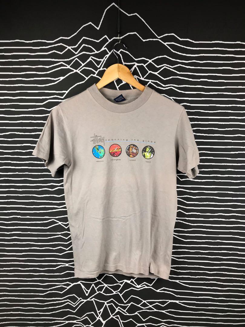 Stussy globe tee cheap