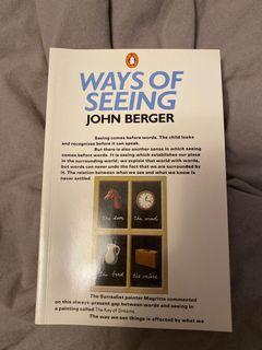 WAYS OF SEEING JOHN BERGER