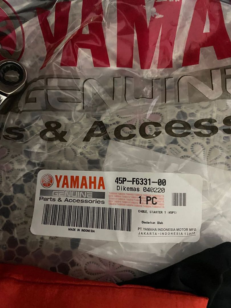 Yamaha FZ16 Choke Cable, Motorcycles, Motorcycle Accessories on Carousell