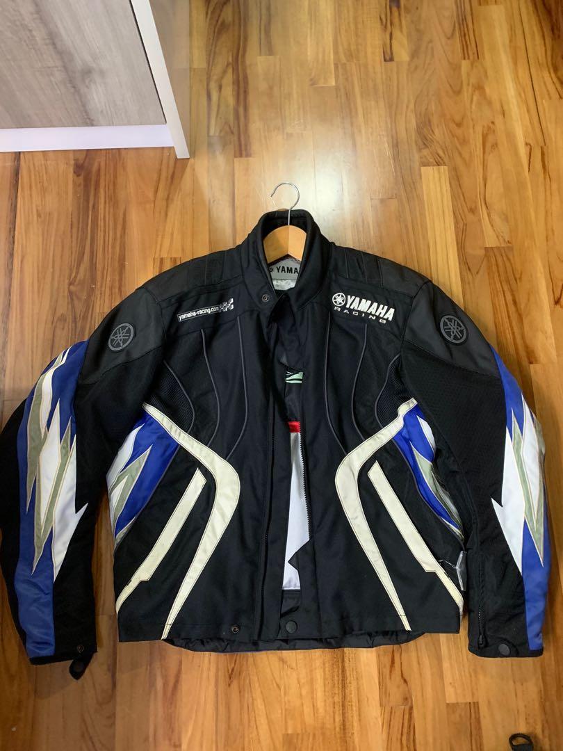 Yamaha racing jacket Motorcycles Motorcycle Apparel on Carousell