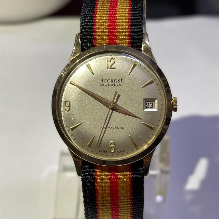 Accurist 21 jewels antimagnetic watch best sale