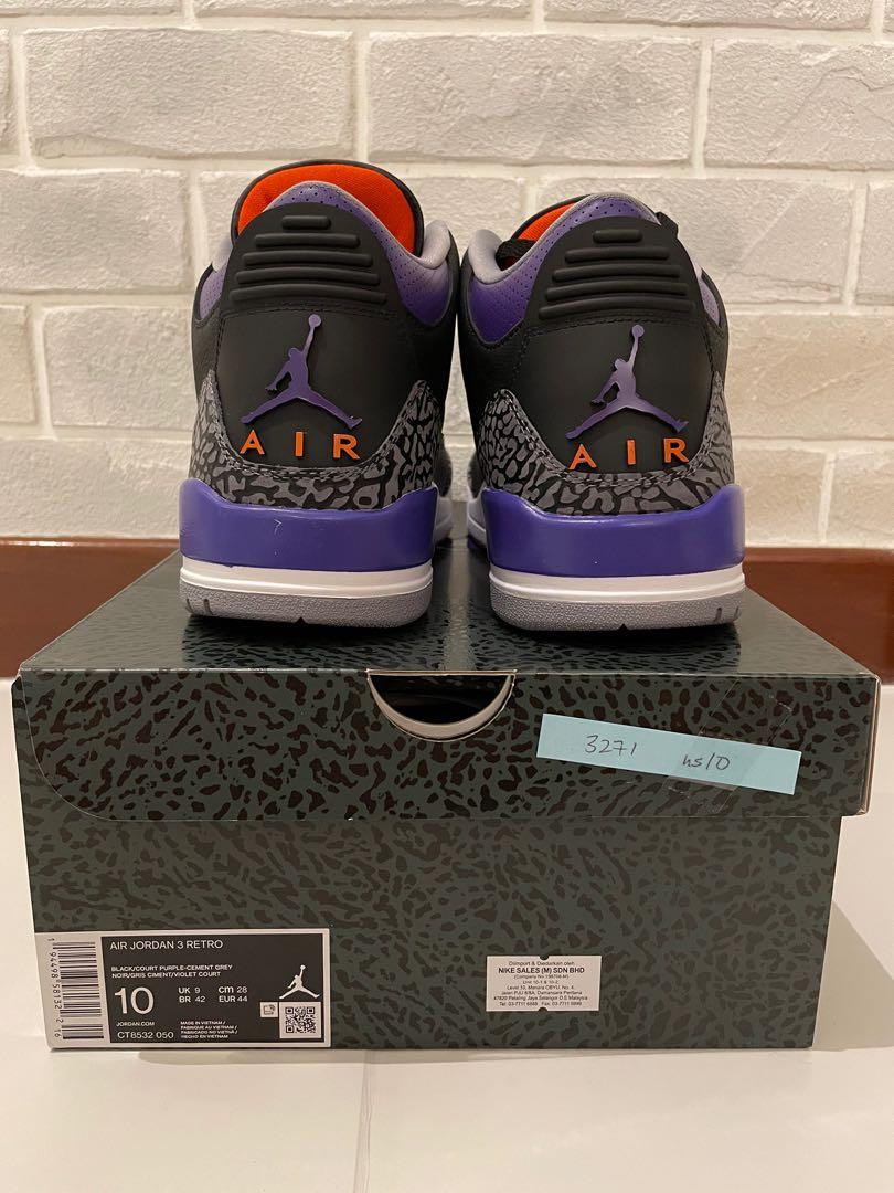 Jordan 3 raptors sale