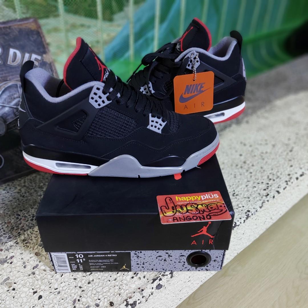 Jordan 4 outlet bred 2019 box