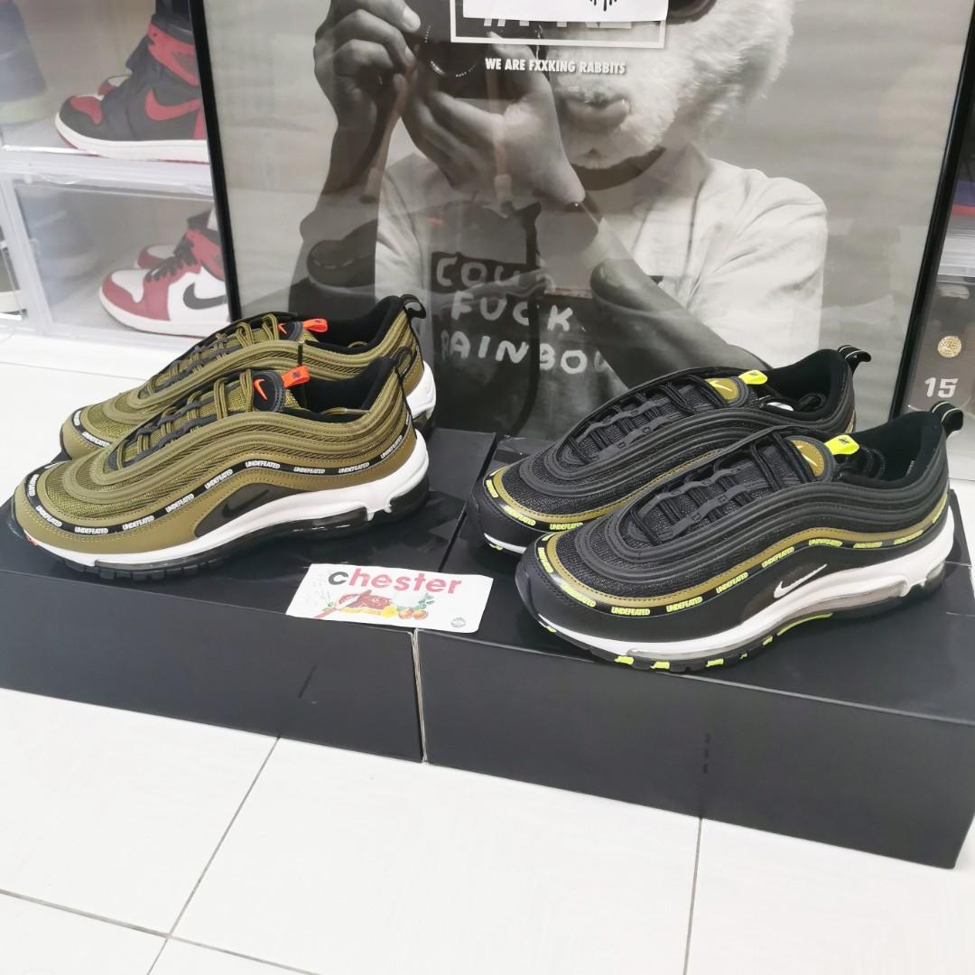 green air max 97 undefeated