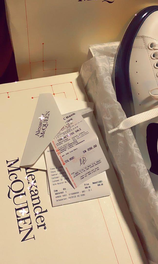 Alexander mcqueen shoes size 2 hot sale