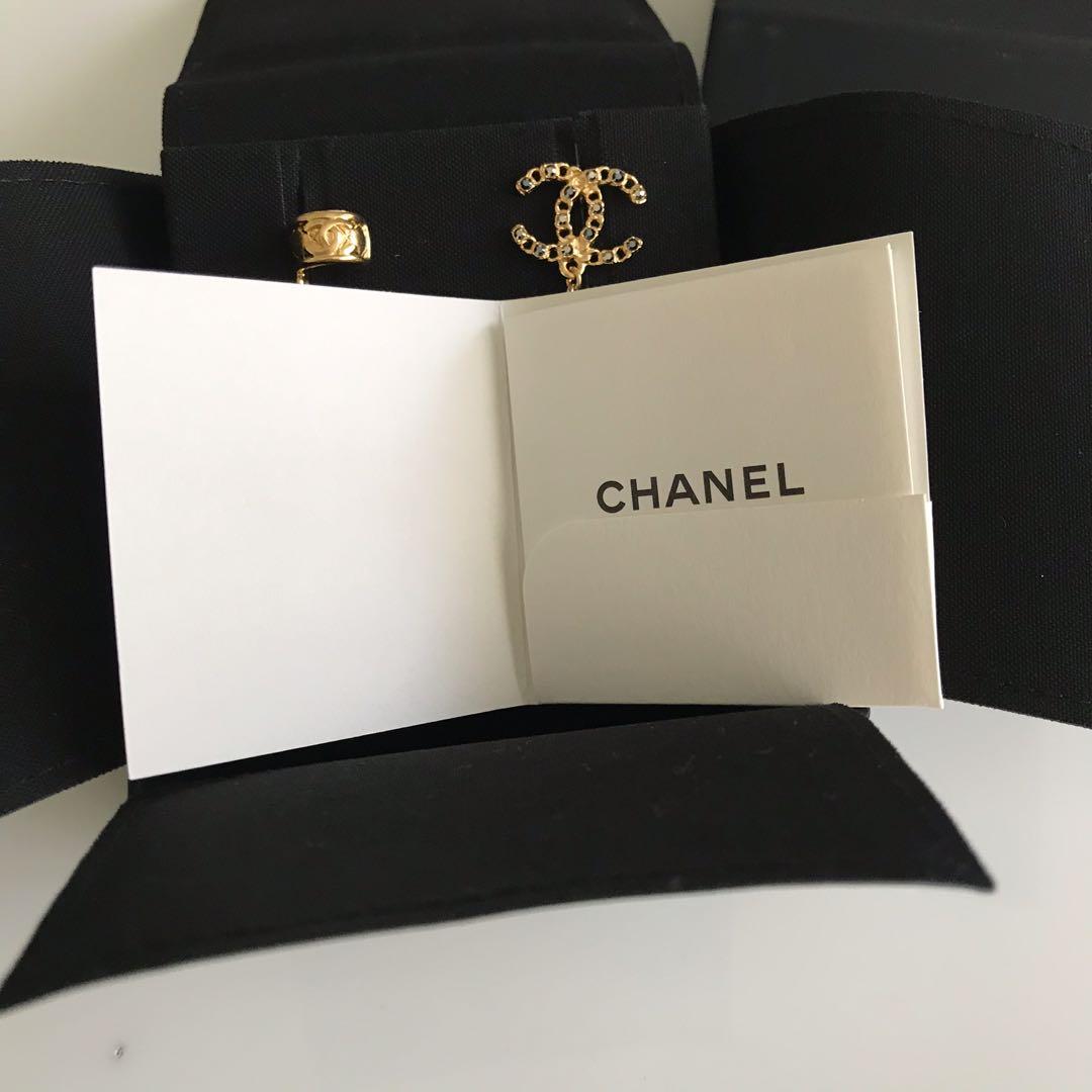 Almost BNIB Chanel Ear Cuffs, Luxury, Accessories on Carousell