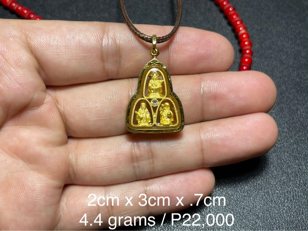 AMULET (Category: Religious Items) located in Marikina City. Submitted by sam_illano (Listing ID 1064880094, Image 3). Description: Rare amulets crafted and blessed by monks in Thailand. Buddha figures are sacred and meticulously done, they’re dipped in gold and encased in 18 karats gold frame. Click the photos for more details and prices. Marikina area for pick up or LBC / Lalamove for deliveries. Thank you!.