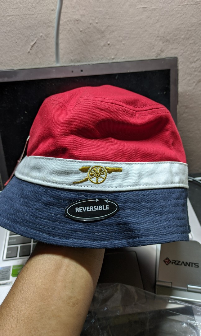 Arsenal reversible bucket best sale hat