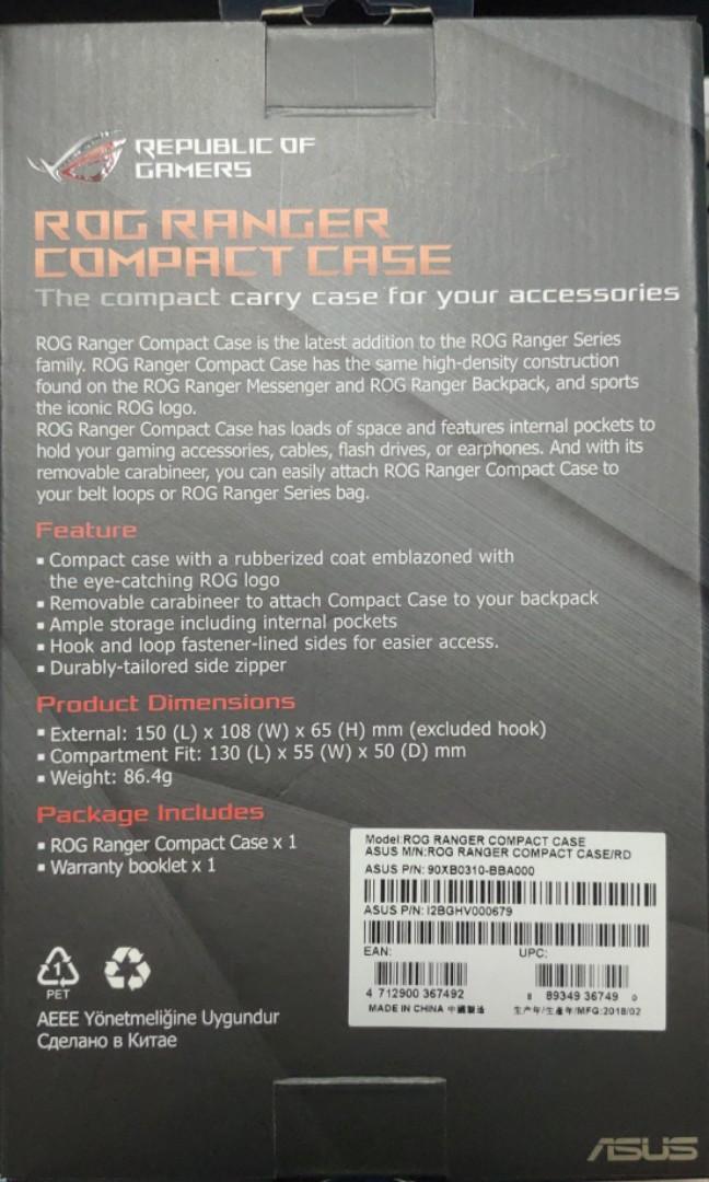 Asus rog ranger compact store case