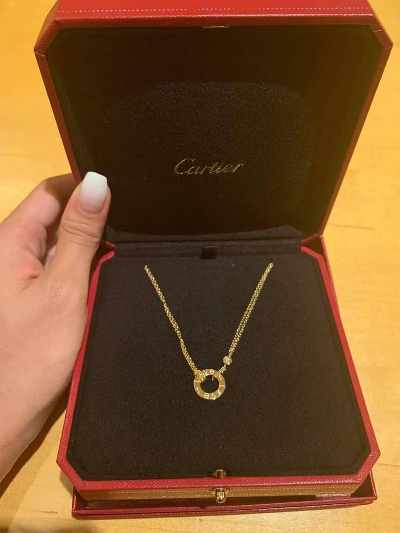 Authentic Cartier Love Necklace, Women 