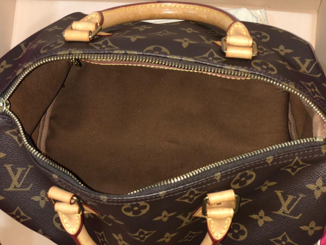 RESERVED*🔵🟣Louis Vuitton Limited Edition Totem Speedy 30, Luxury, Bags &  Wallets on Carousell