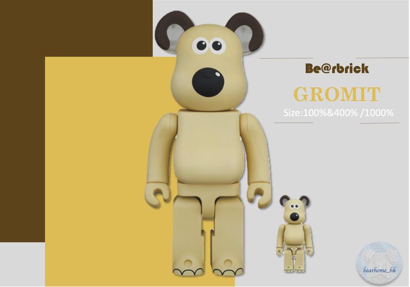 BE@RBRICK GROMIT 100％ & 400％ www.krzysztofbialy.com