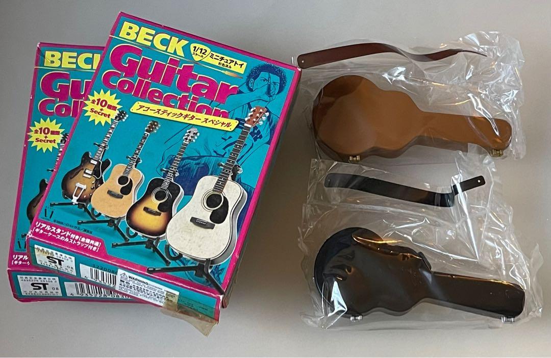 Beck guitar collection 1/12 結他盒蛋模型, 興趣及遊戲, 玩具& 遊戲類