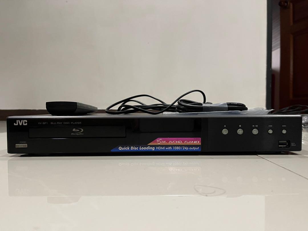 JVC Blu ray disc player, TV & Home Appliances, TV & Entertainment, Blu