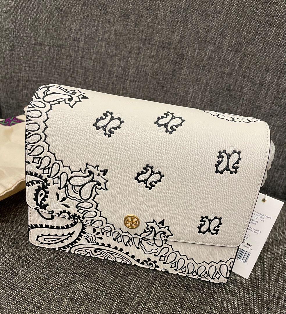 Brand New Tory Burch Robinson Mixed Print Convertible Shoulder Bag, Women's  Fashion, Bags & Wallets, Shoulder Bags on Carousell