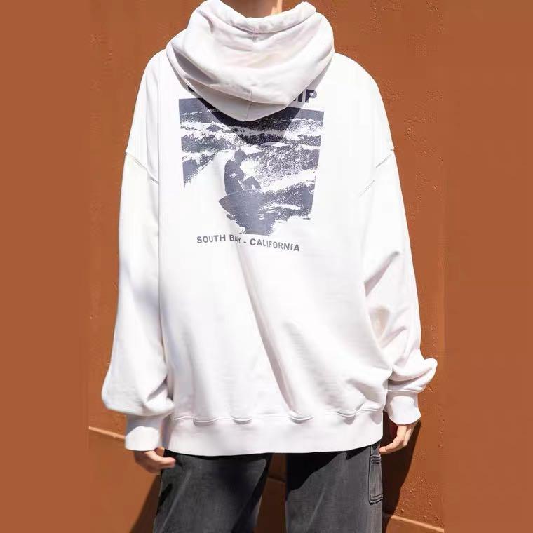 Brandy Melville Rare Off The Lip South Bay Hoodie White - $75 (37% Off  Retail) - From Laurenzo
