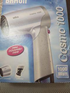 Braun hair dryer