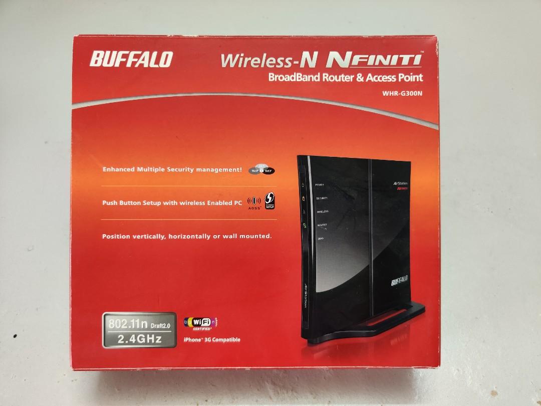 Buffalo Whr G300n Router Electronics Others On Carousell