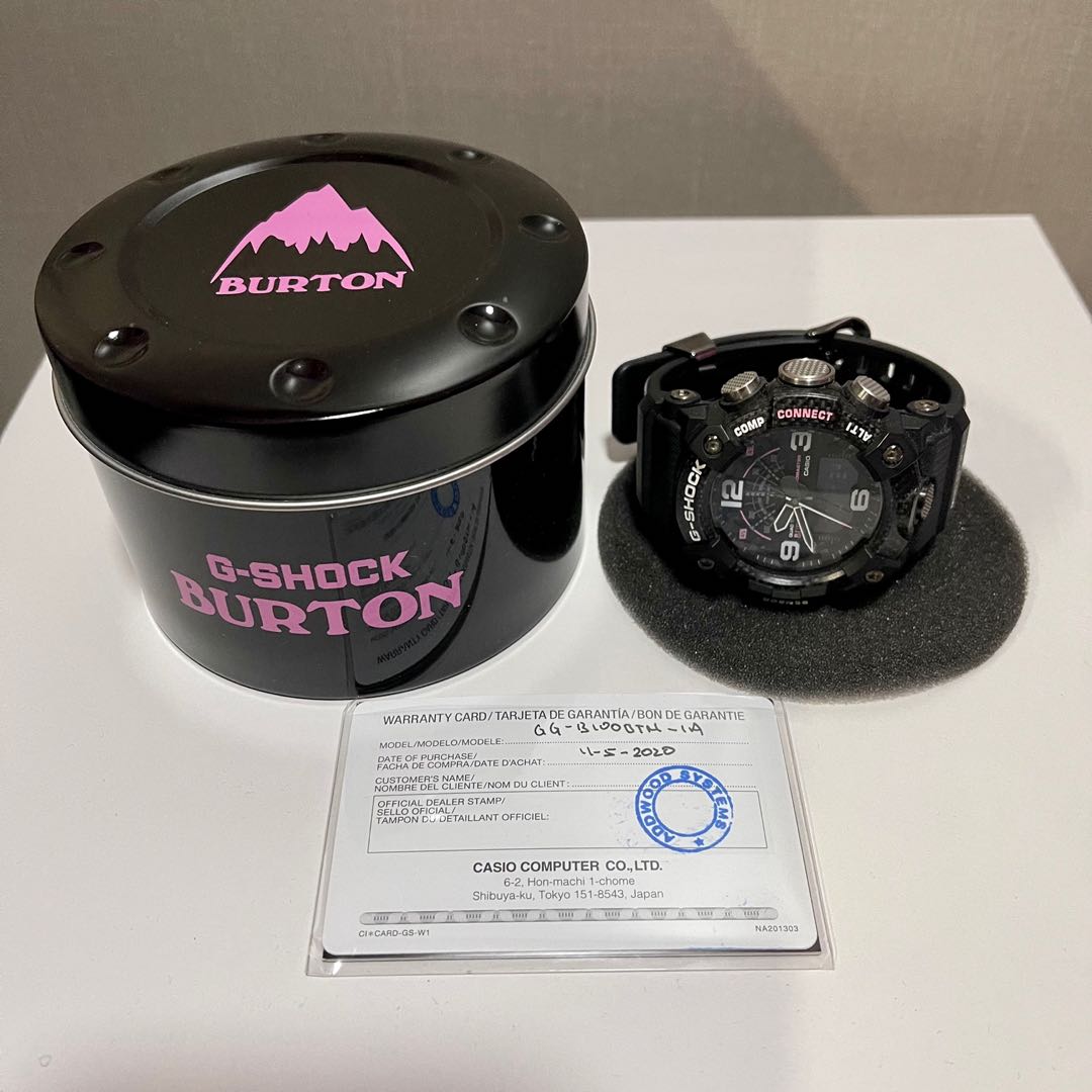 Casio G Shock Mudmaster Burton Men s Fashion Watches