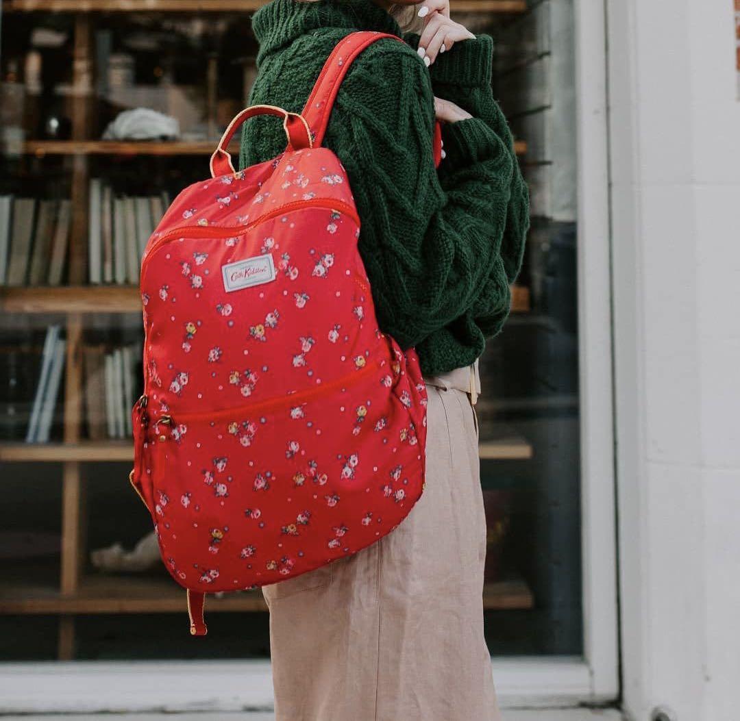 Cath kidston foldable backpack outlet