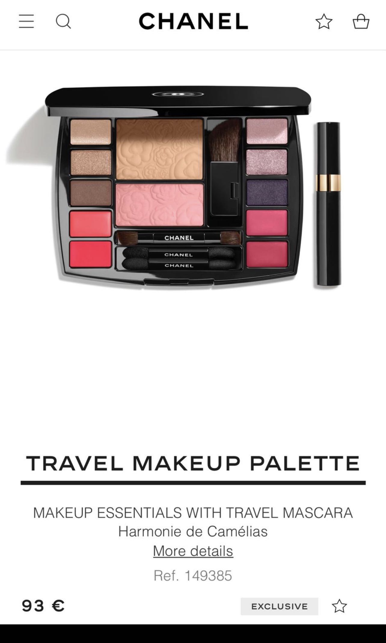 Chanel Make up Palatte, Beauty & Personal Care, Face, Makeup on Carousell