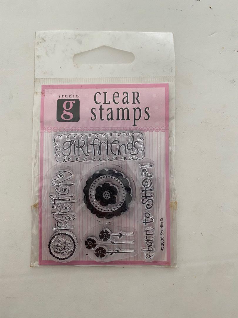 Cling mount stamps - girlfriends (Category: Craft Supplies & Tools) located in Paranaque City. Submitted by cvcrossing (Listing ID 1065060904, Image 1). Description: Old stock, unused How to use clear stamps: https://youtu.be/65HkIrwUdOQ RFS: destashing.