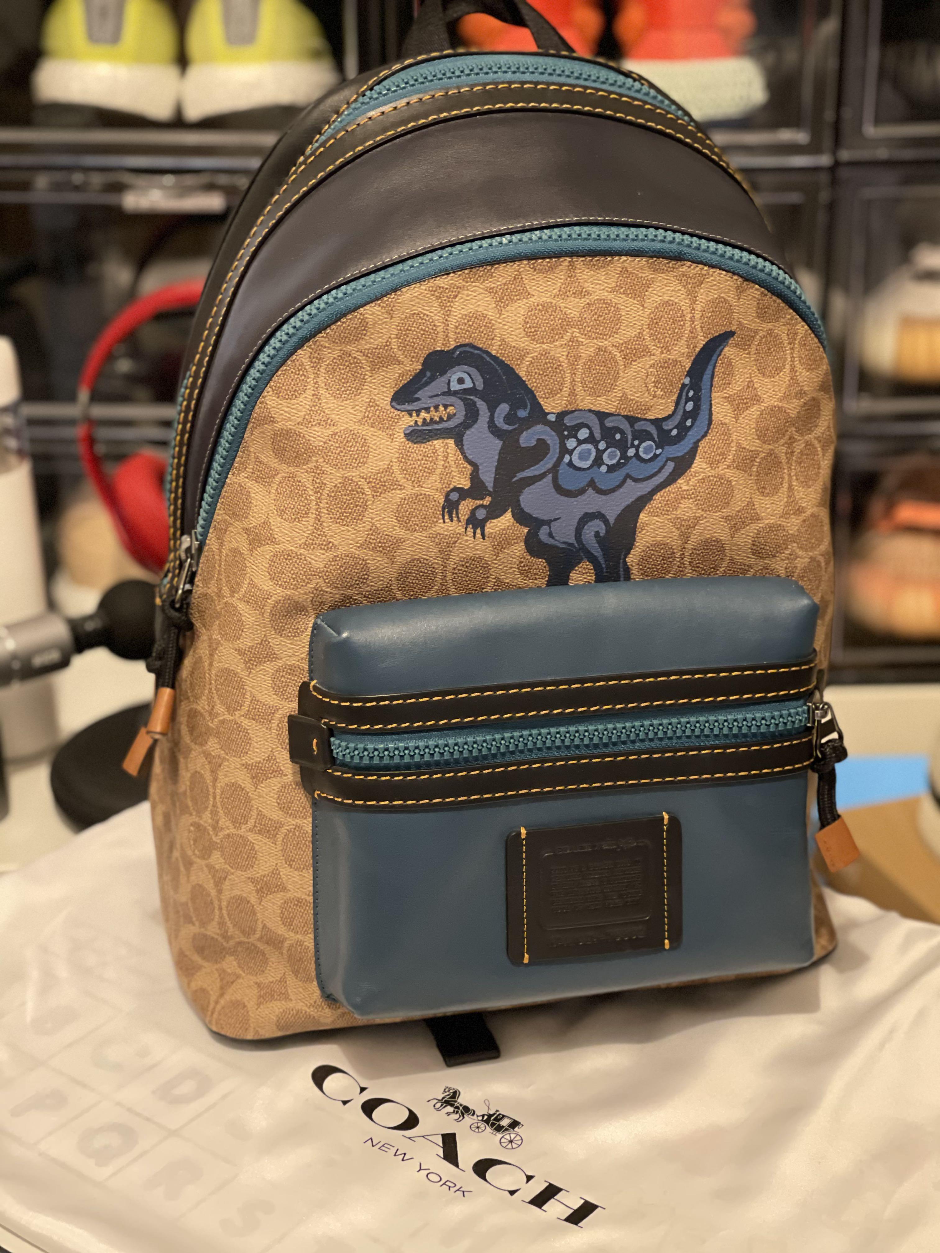 Coach deals dinosaur backpack