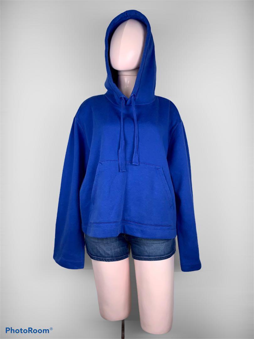 H&m blue hoodie clearance