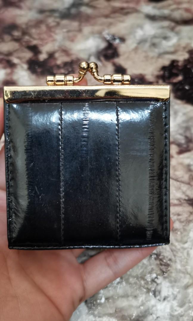 eel skin coin purse