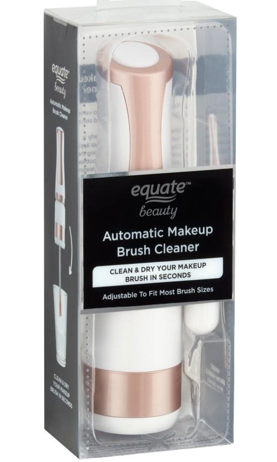Equate Beauty Automatic Makeup Brush Cleaner, to maintain cleanliness and quality of make up