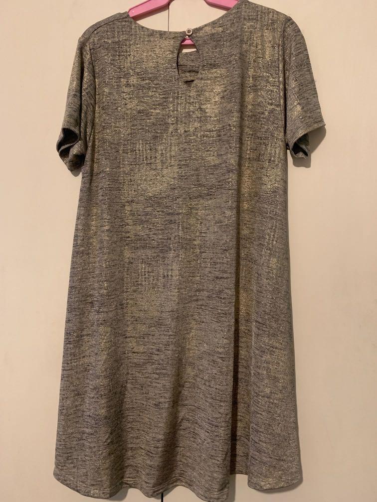F&H Shiny Shirt Dress (Category: Dresses) located in Pateros City. Submitted by nicalmeda (Listing ID 1064922932, Image 2). Description: .