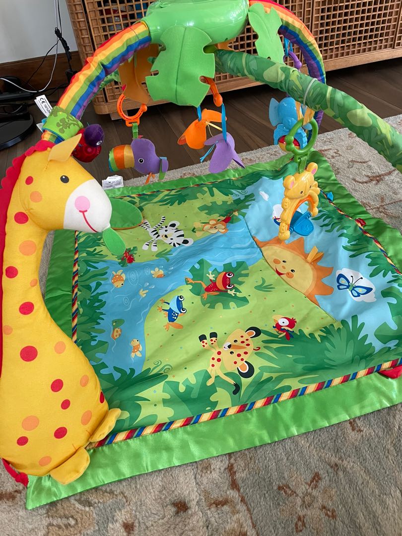 Fisher Price Rainforest Play Gym, Babies & Kids, Infant Playtime on