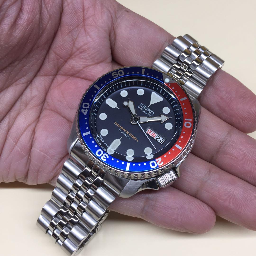 For Sale! SKX009J Seiko Diver Automatic 200m 7S26-0020 Made in Japan Pepsi,  Men's Fashion, Watches & Accessories, Watches on Carousell