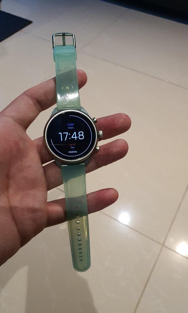 fossil smartwatch used