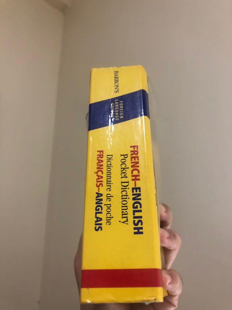 French-English Pocket Dictionary (Category: Textbooks) located in Quezon City. Submitted by brutus1020 (Listing ID 1064945861, Image 3). Description: Good as new.