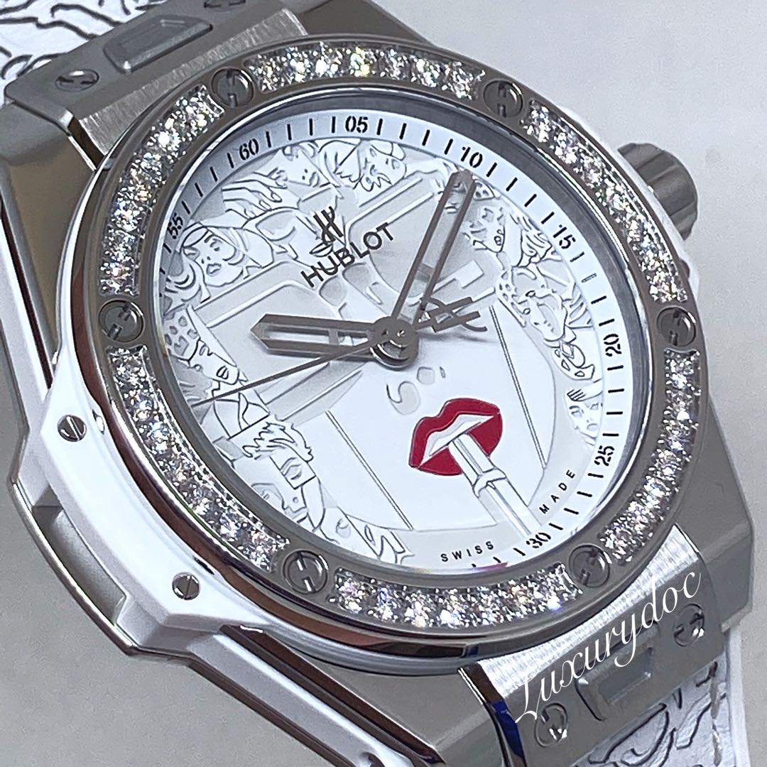 FS.BNIB HUBLOT BIG BANG ONE CLICK WHITE AUTOMATIC
