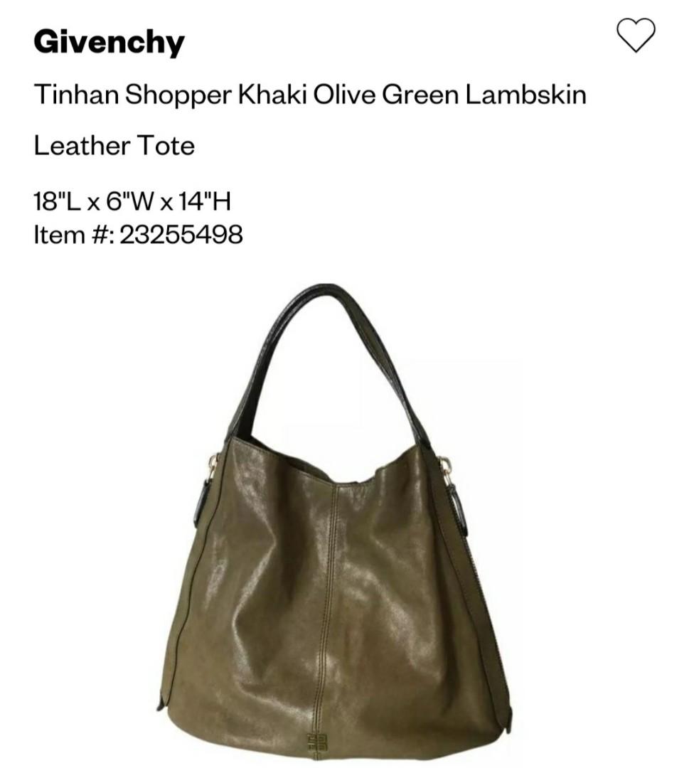 olive green givenchy bag