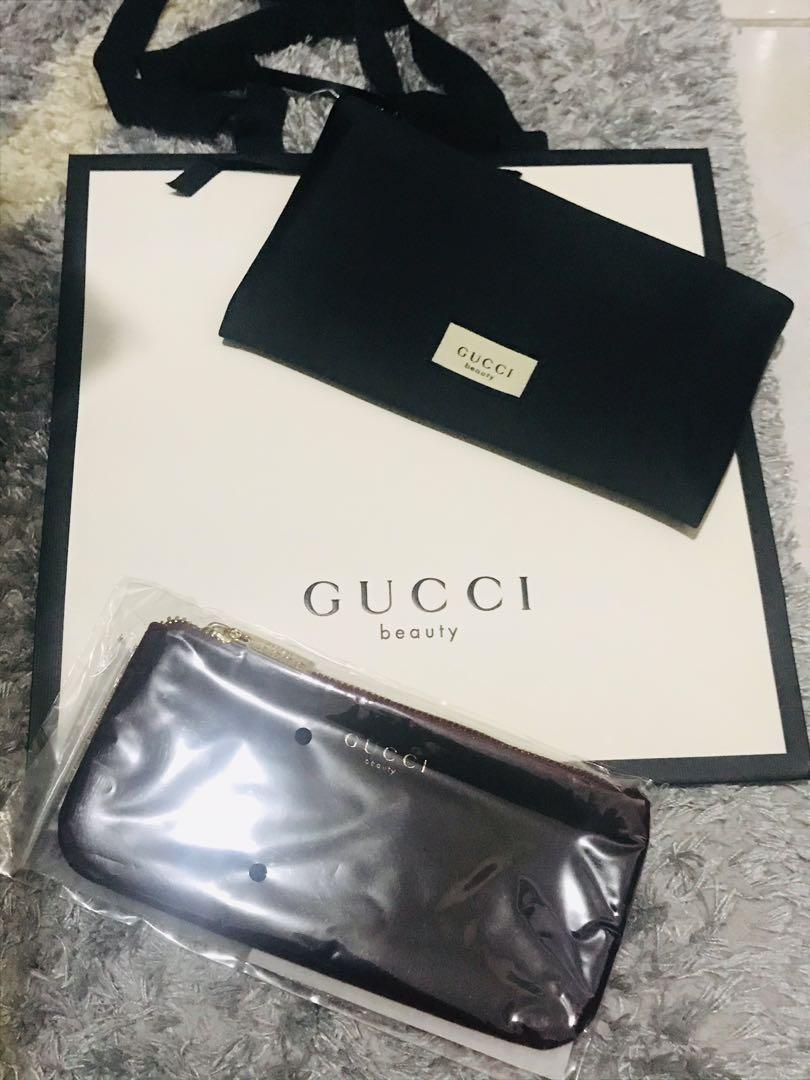 GUCCI BEAUTY POUCH, Luxury, Bags u0026 Wallets on Carousell