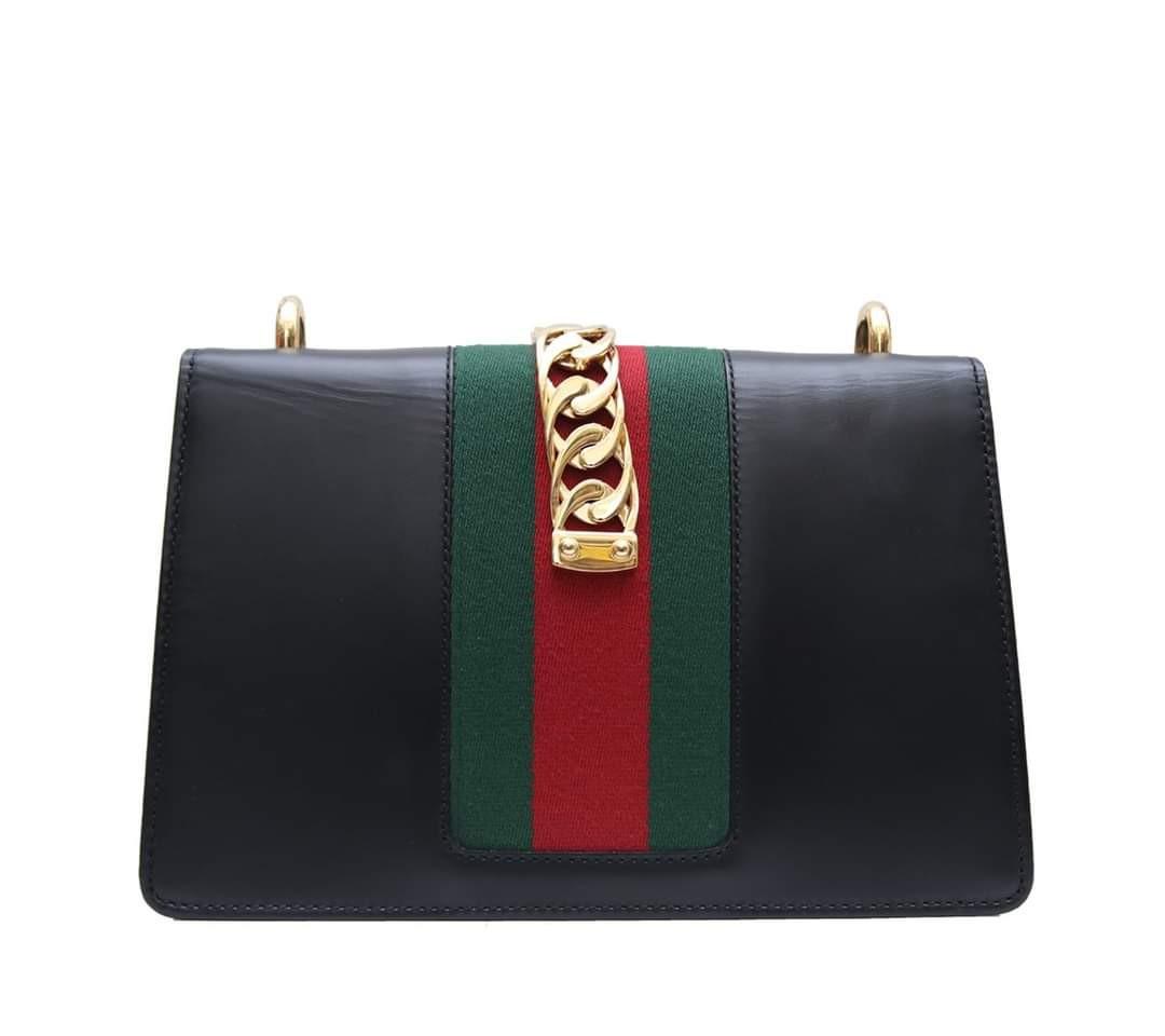 Gucci black sling bag price discount