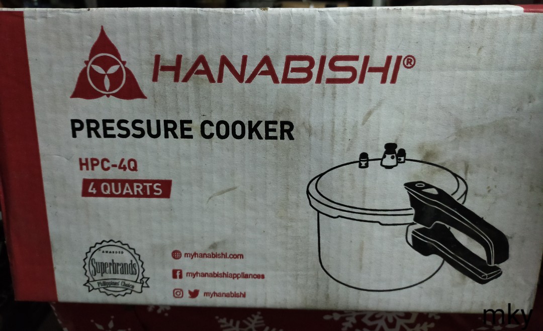 Hanabishi pressure cooker manual store