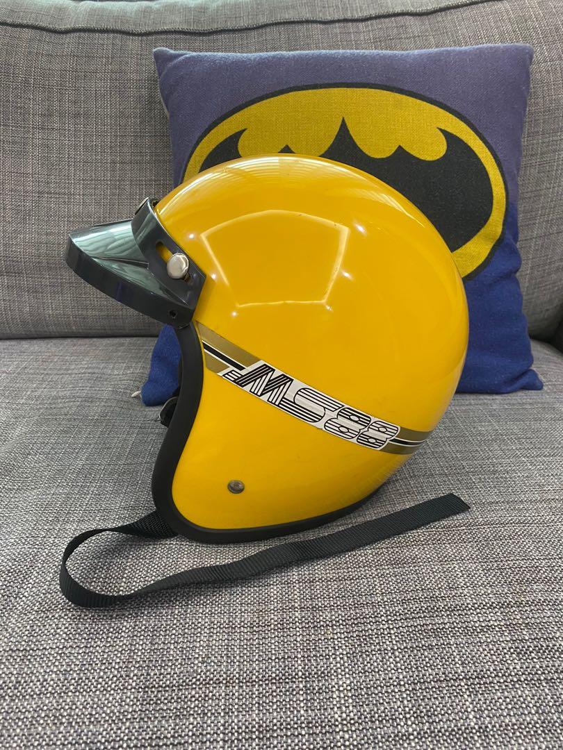 Helmet ms 88 original ms88 topi keledar kuning Everything Else