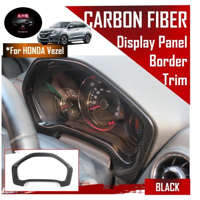 HONDA Vezel CARBON FIBER Display Dashboard Gauge Panel Speedo 