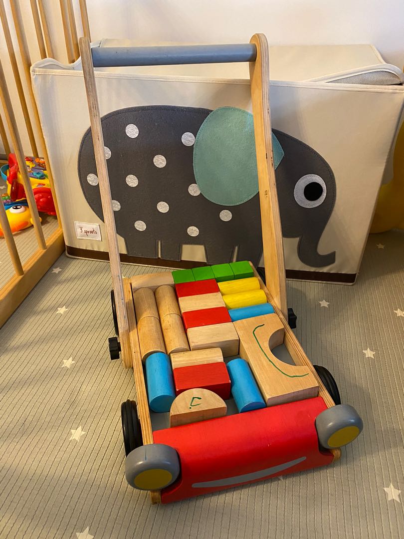 Wooden baby shop walker ikea