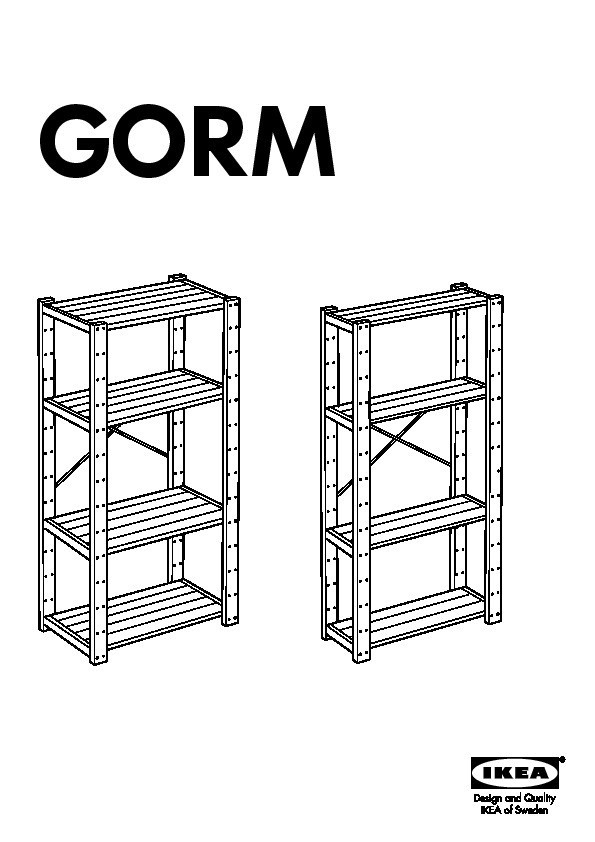 Ikea gorm shop unit