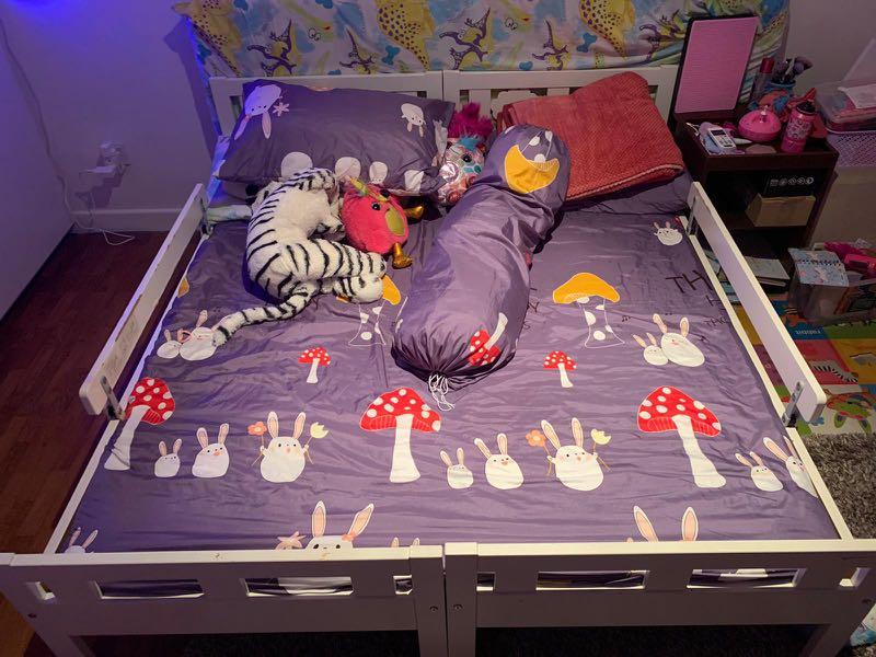 IKEA toddler single bed x 2, Furniture & Home Living, Furniture, Bed Frames & Mattresses on