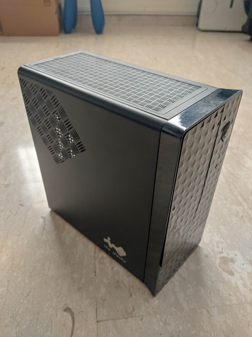 inwin mini-itx casing with 160w psu, Computers & Tech, Parts ...