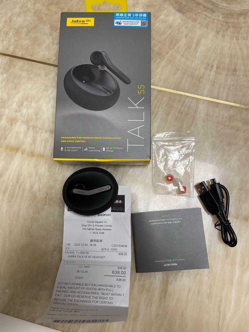 Jabra Talk 55, 音響器材, 耳機 - Carousell